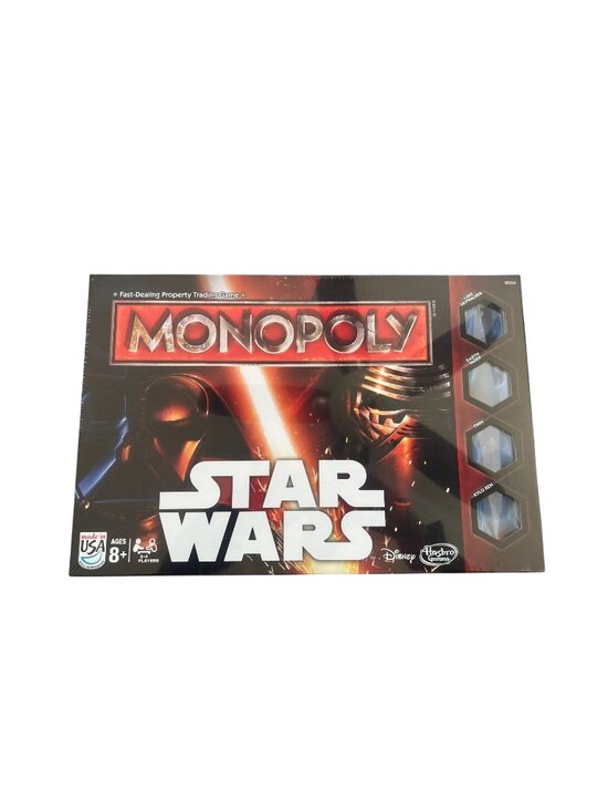Hasbro Gaming Other - NEW Monopoly Star Wars Edition Board Game Hasbro Gaming Includes 4 Tokens Sealed